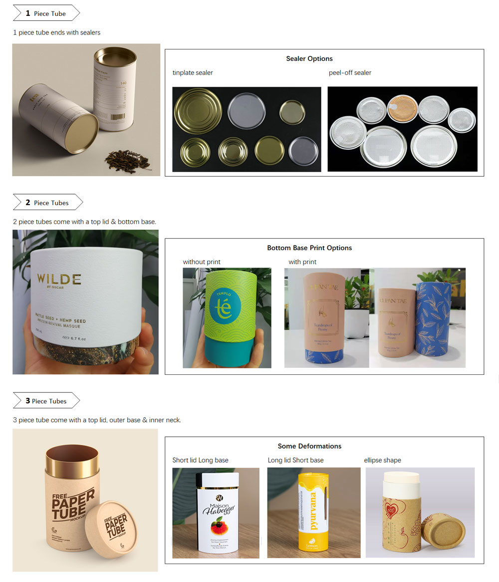 custom-made-paper-tubes-types