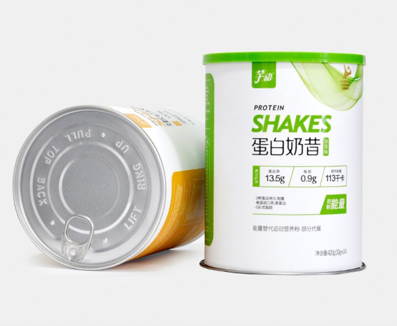 shakes paper can packaging