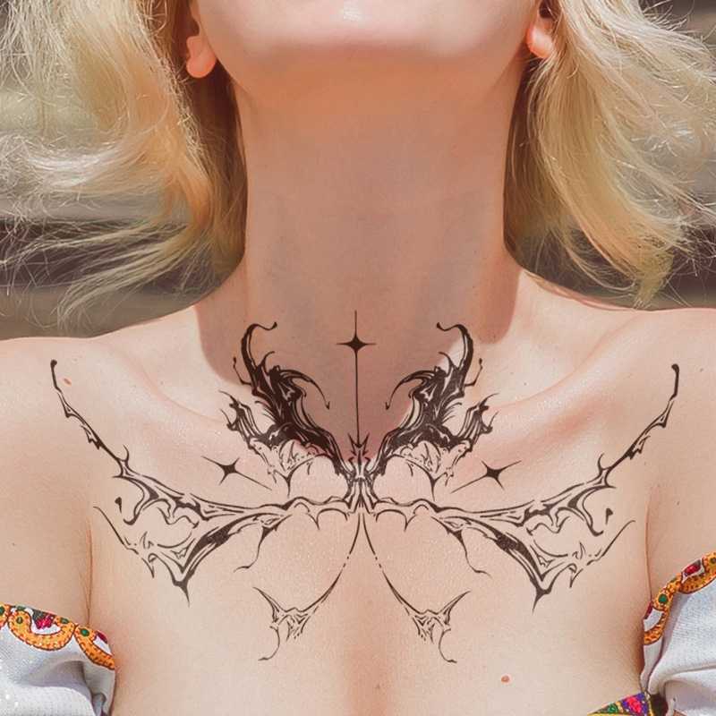 chest tattoo sticker