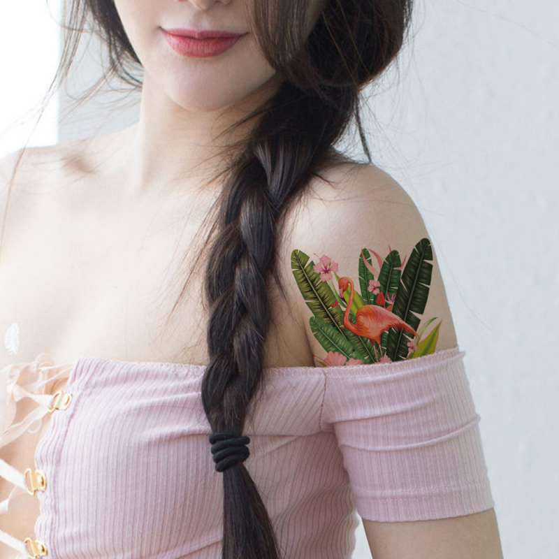 colorful tattoo sticker