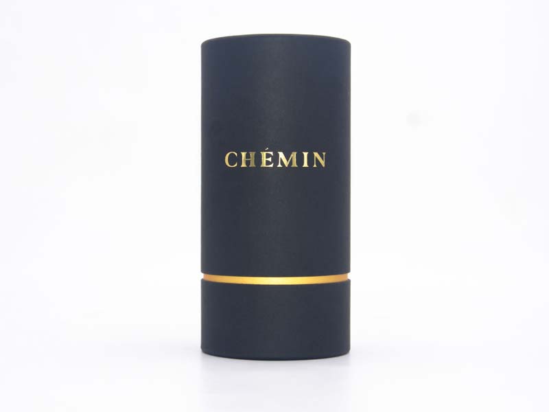 black kraft paper made perfume paper tube