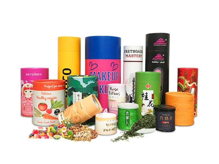 Food Grade Paper Tubes Packaging | Food Cardboard Tube Boxes