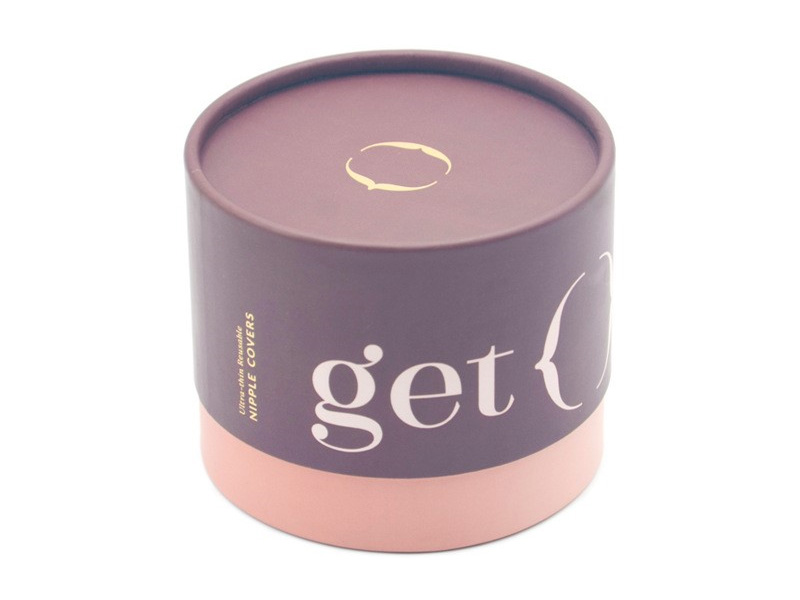 latex bra pad-round-tube-packaging