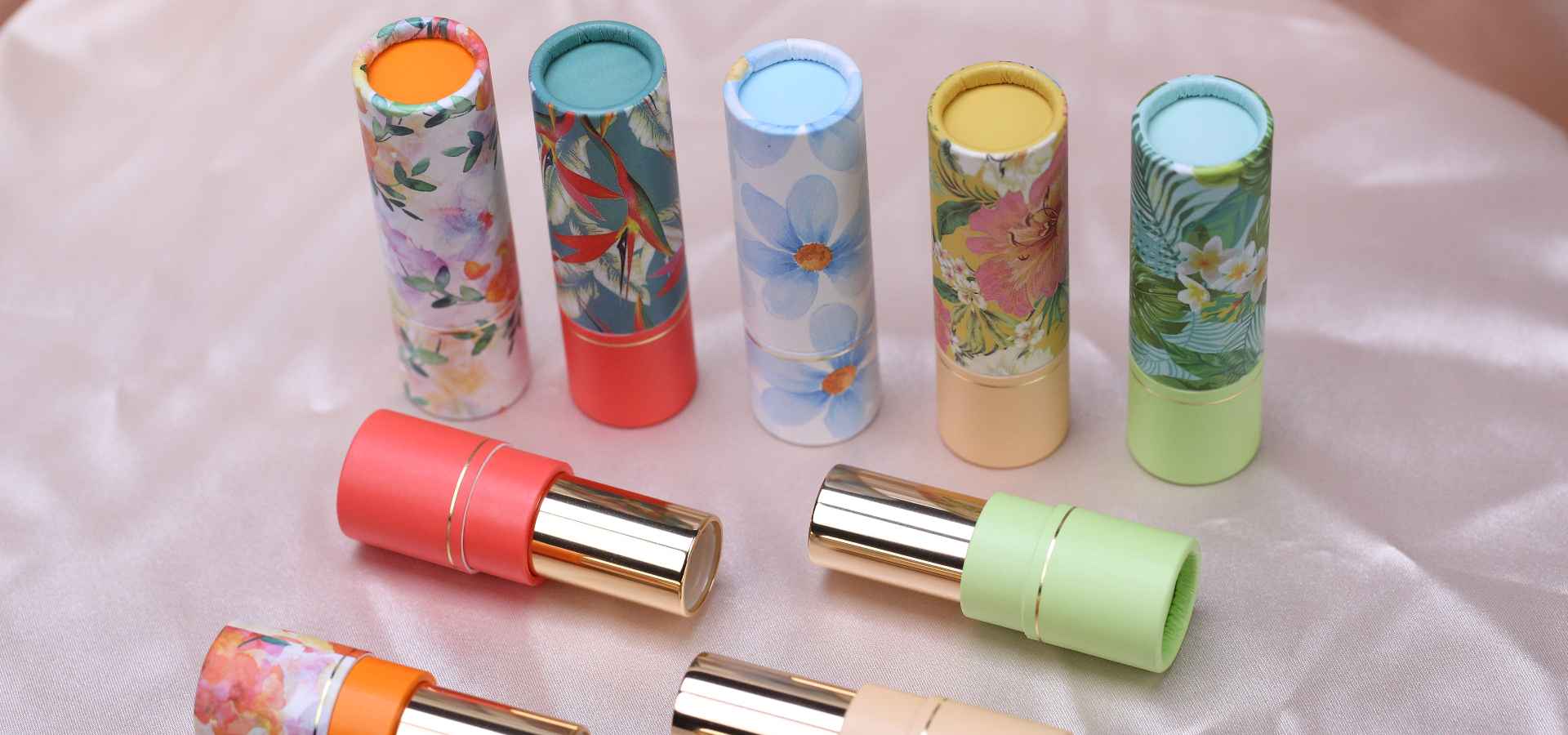 eco lipstick paper tubes