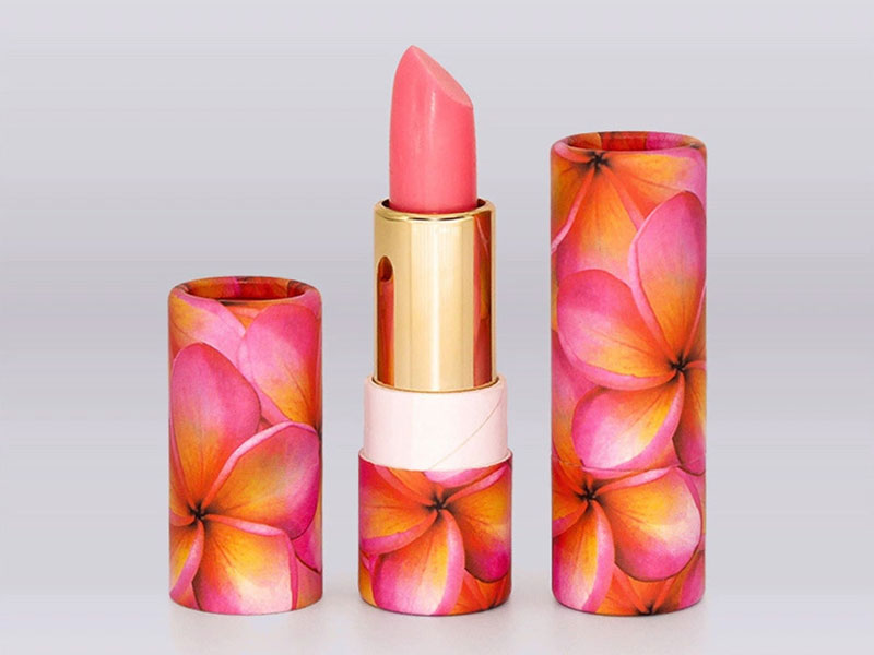custom paper lipstick tube packaging