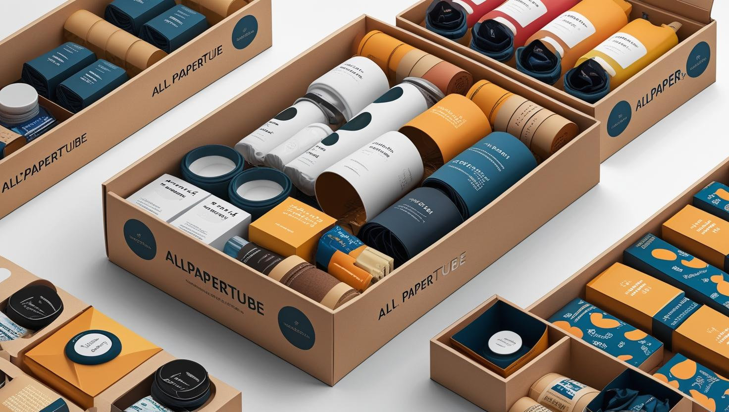 Custom Drawer boxes | Custom paper tube packaging | All paper tube