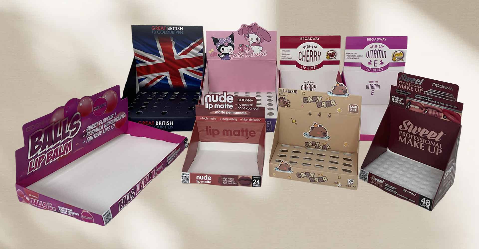 display boxes