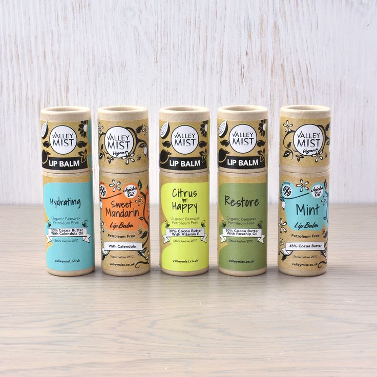 leakproof lip balm paper tubes