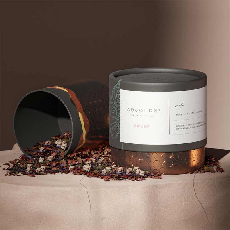 tea coffee food paper tube