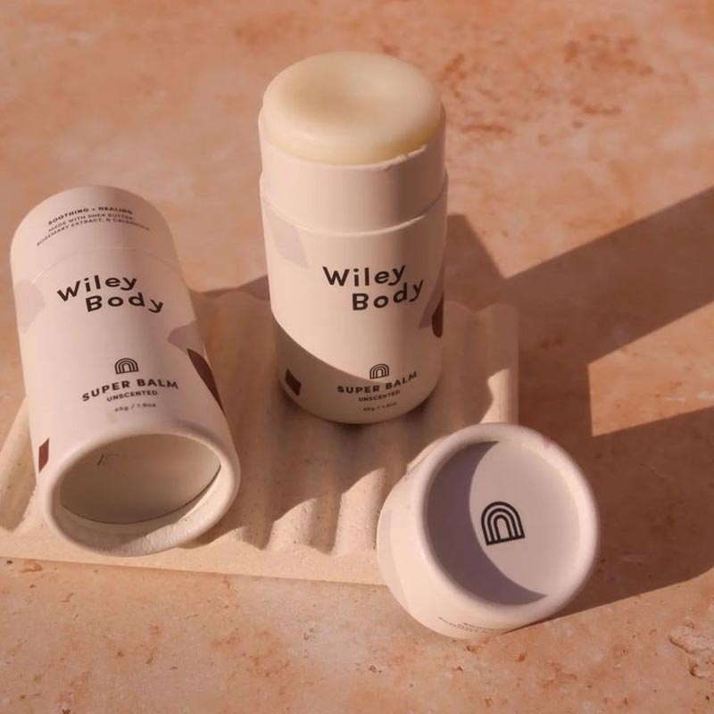 Sun Cream Stick Paper Cylinder Packaging Push-up Paper Tube