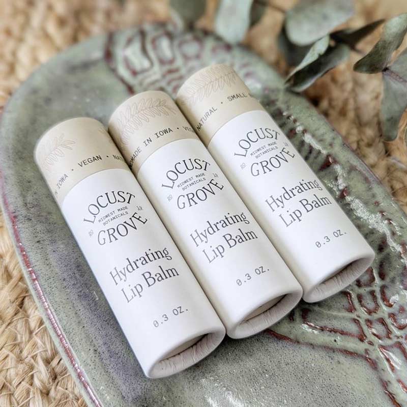 0.3oz Lip Balm Paper Tube With Bottom Push-up