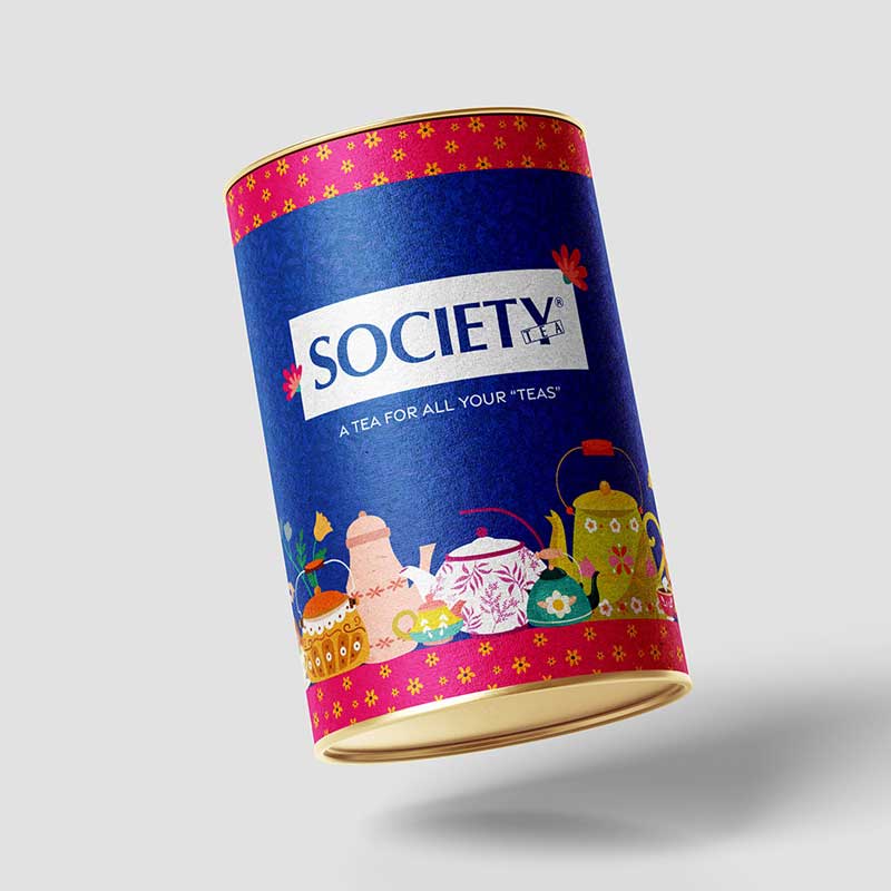 Single tea coffee paper tube