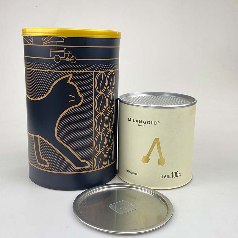airtight pet food paper tube container