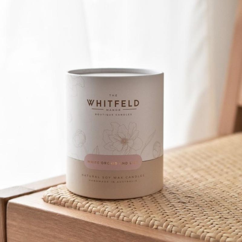 premium round candle paper tube packaging