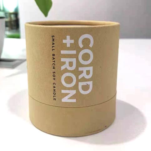 kraft paper tube packaging for candle