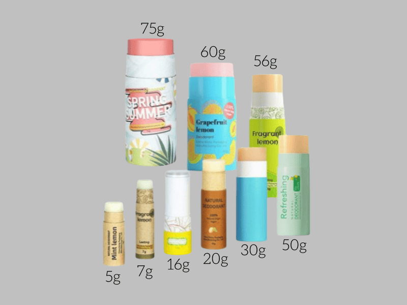 lip balm tube sizes