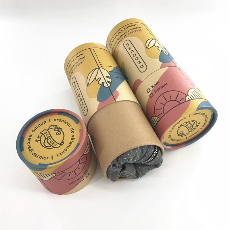 t-shirt paper tube packaging