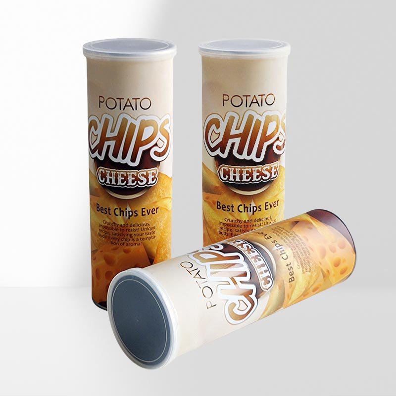 Chips paper cans