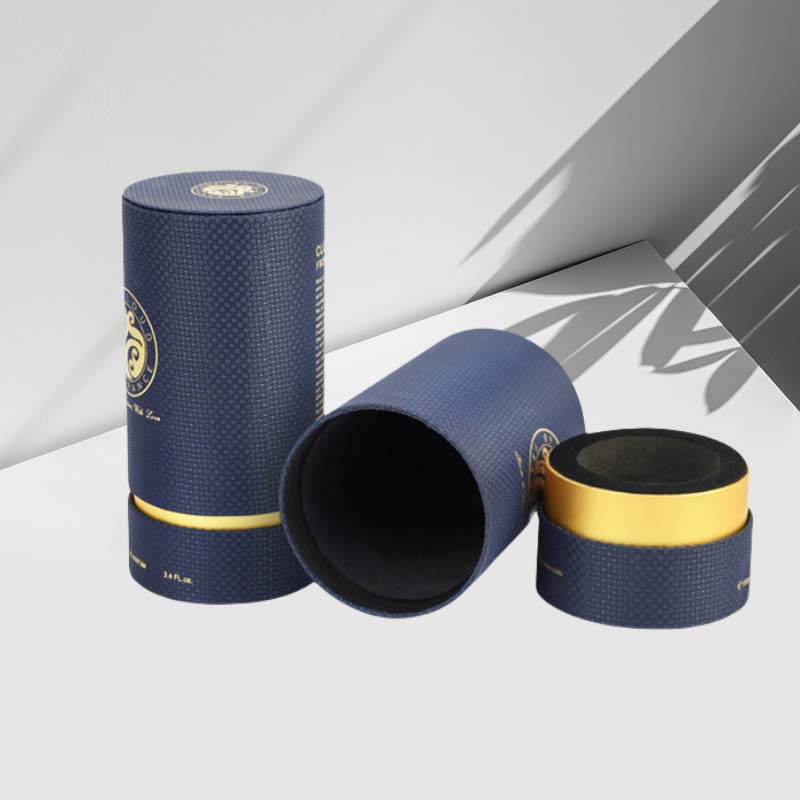flat top paper tube box for perfume