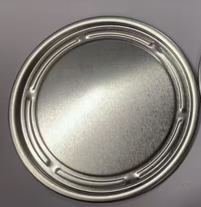 stackable metal bottom lid with lock points