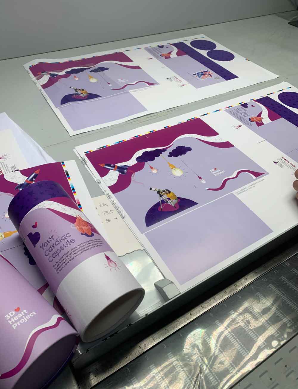 multi-SKU paper tube printing color consistency
