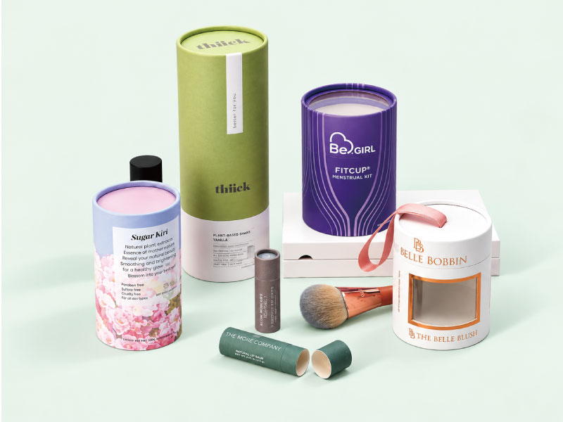 Skincare & Beauty Paper Tubes Packaging