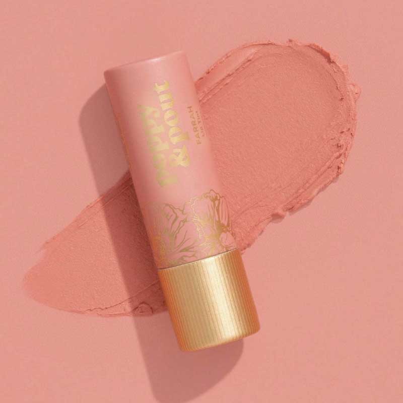 hot foiled lip balm paper tube